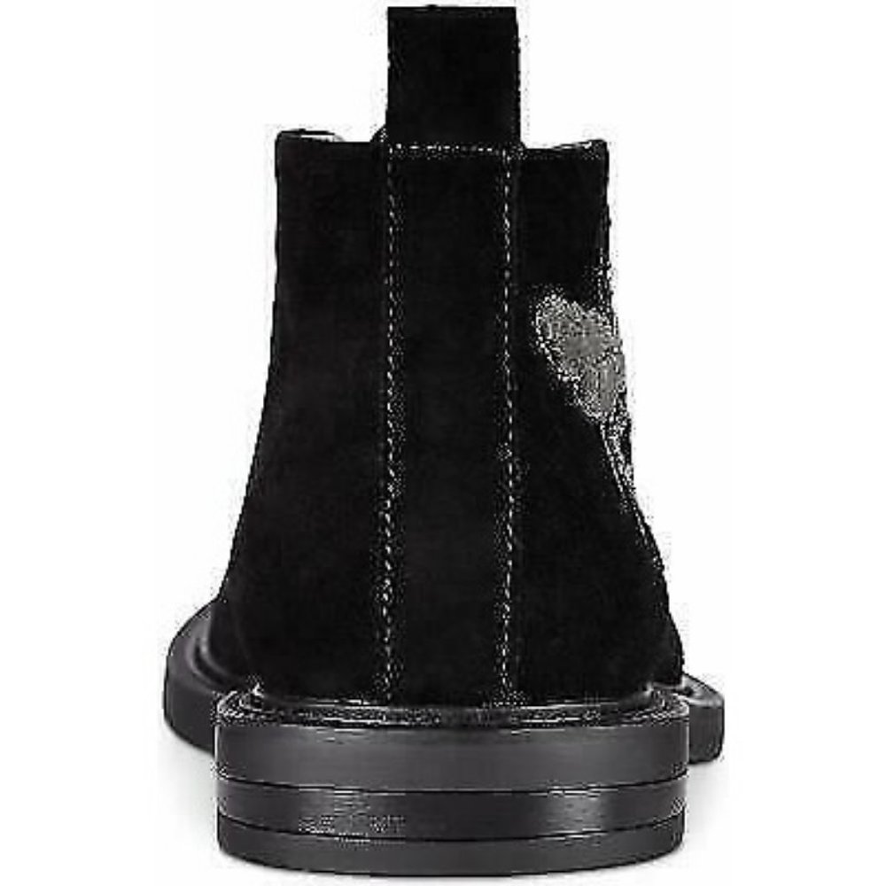 INC International Concepts Men's Darius Patch Chukkas Boots Black 10.5M - Picture 4 of 5